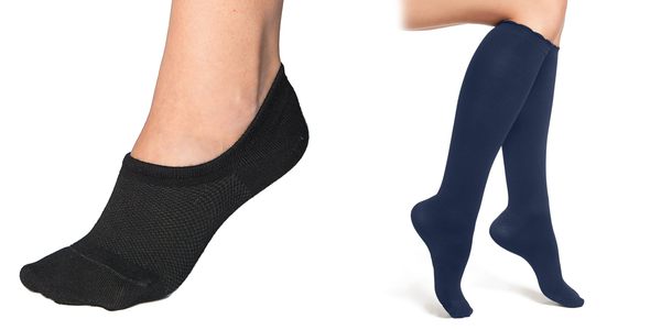 short socks for flats